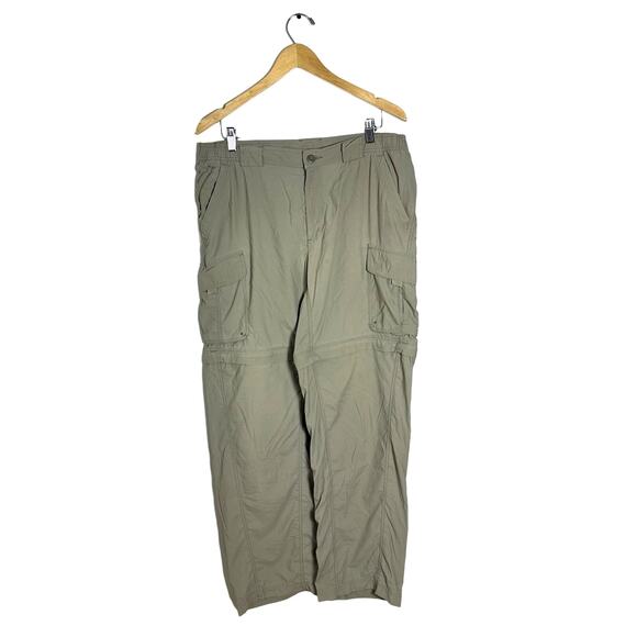 Columbia Titanium Convertible Cargo Pants Mens Medium Packable Outdoor Hiking L - Picture 1 of 7
